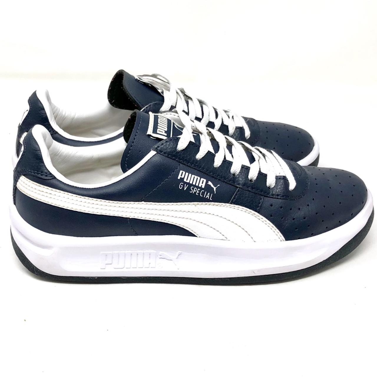 Puma GV Special Jr Navy White Sz 6.5Y Good pre. Depop