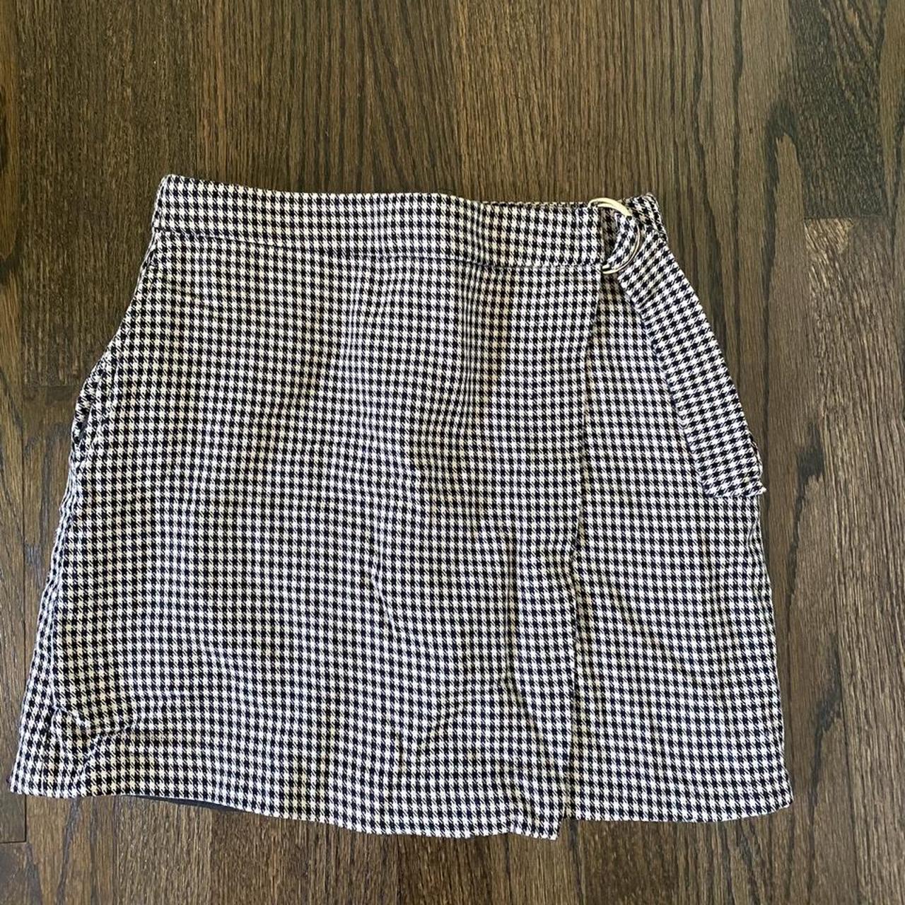 Forever 21 Women's Checkered Print Belt