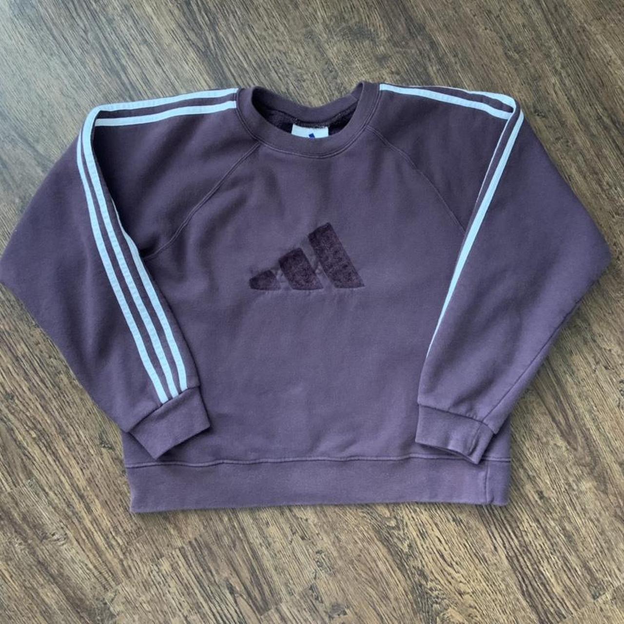 purple adidas jumper