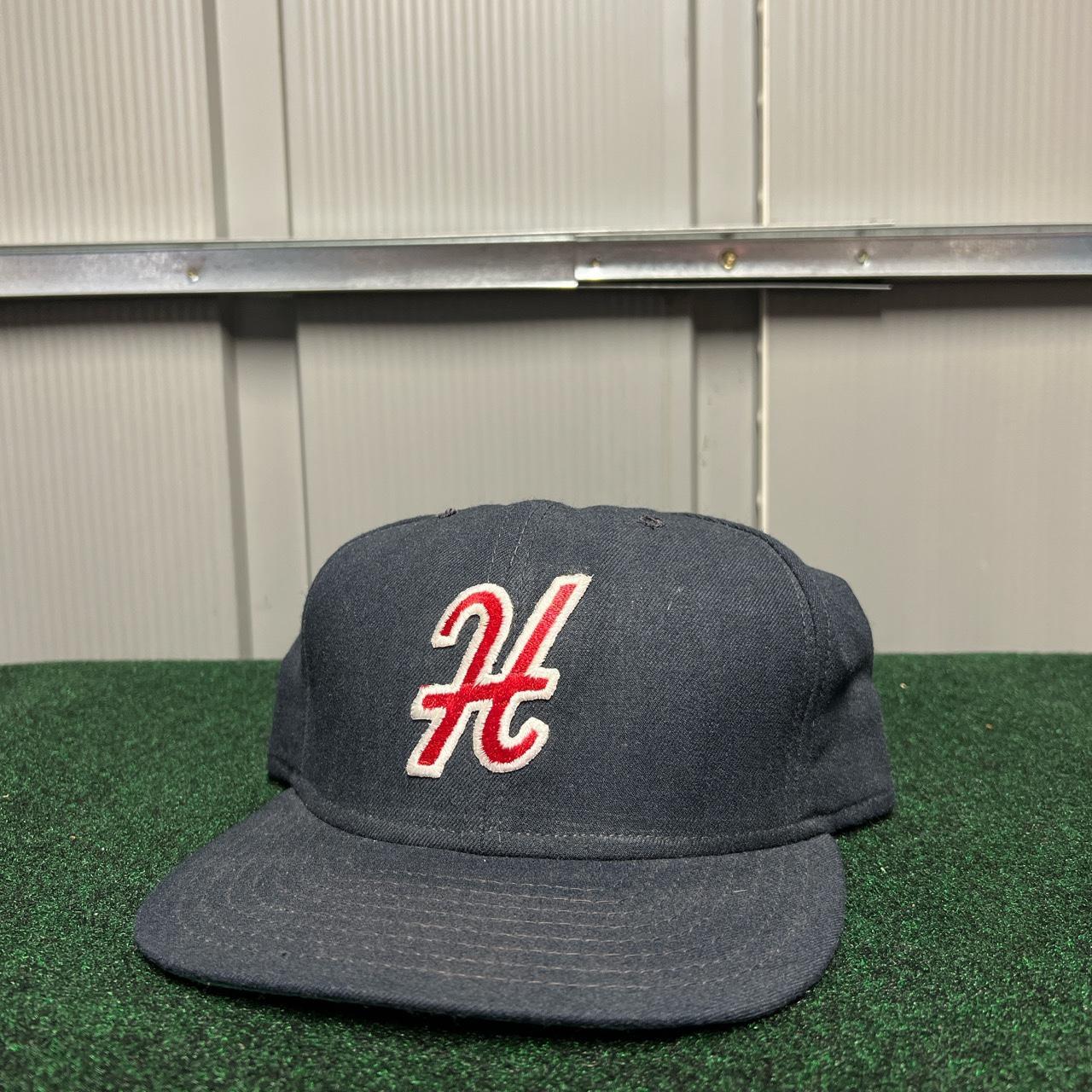 Minor league baseball hat Red and black with a - Depop