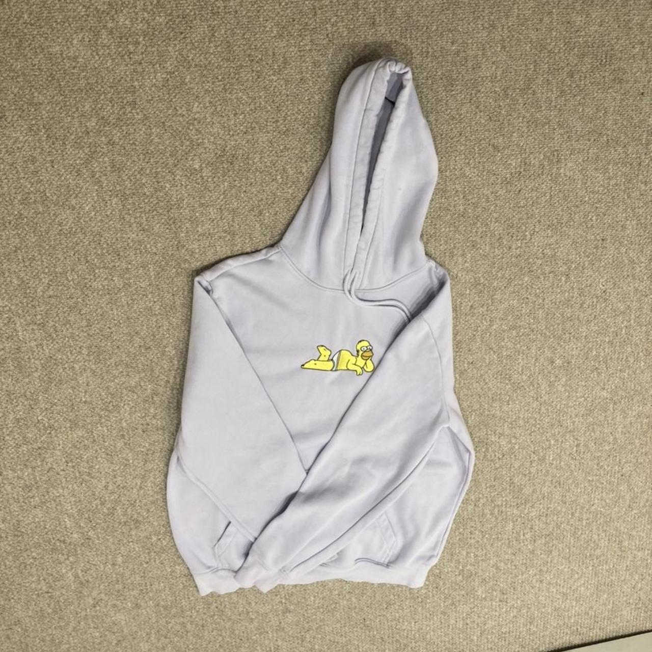 H&M Men's Purple Hoodie Depop