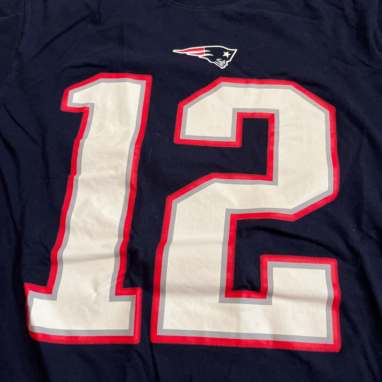 Vintage Tom Brady New England Patriots Nike Jersey - Depop