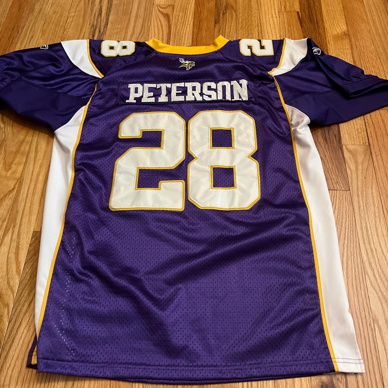 Reebok Minnesota Vikings Adrian Peterson Stitched Jersey Size