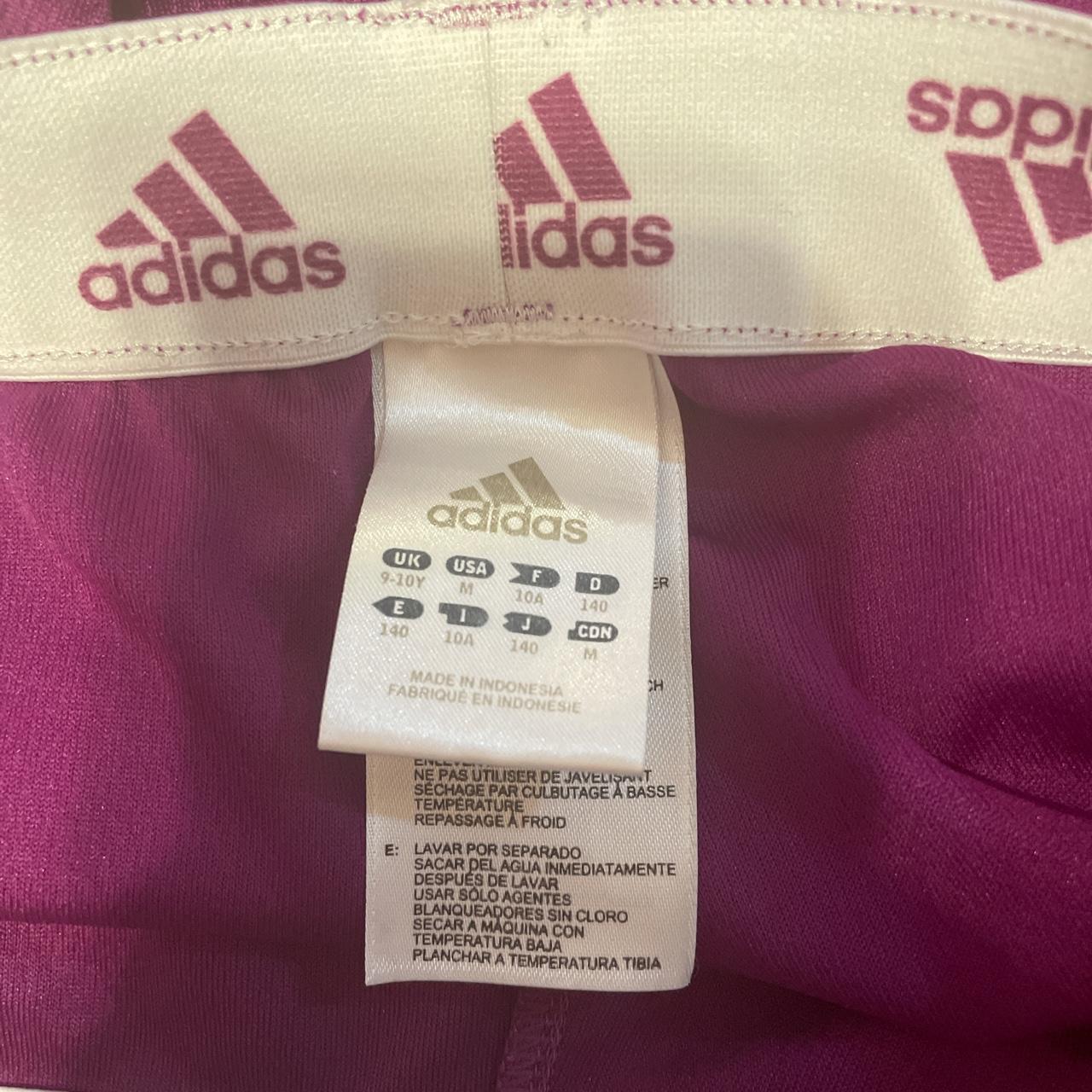 Adidas booty shorts Super cute purple color... - Depop