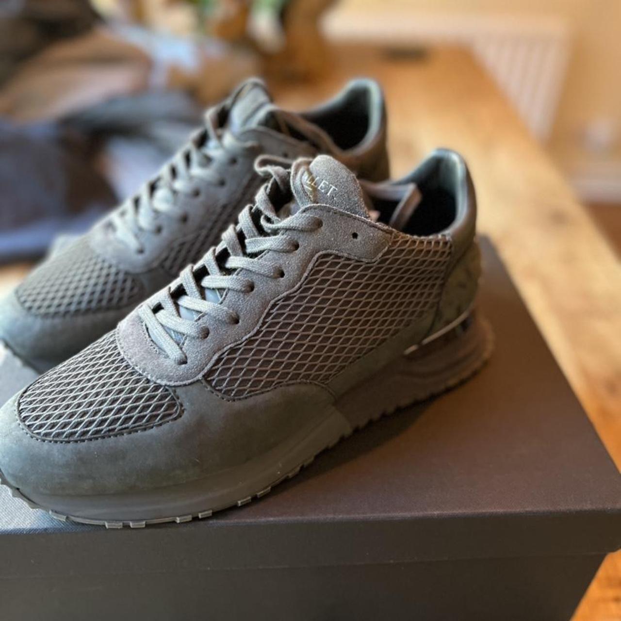mens grey mallet trainers