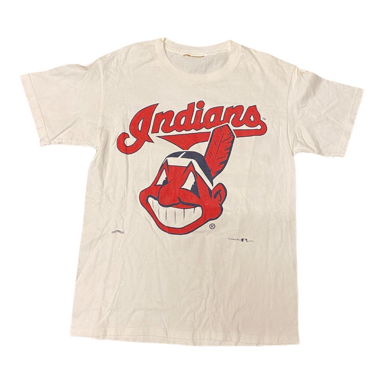 90´s MLB TEAM INDIANS インディアンス Tシャツ 古着 新作グッ