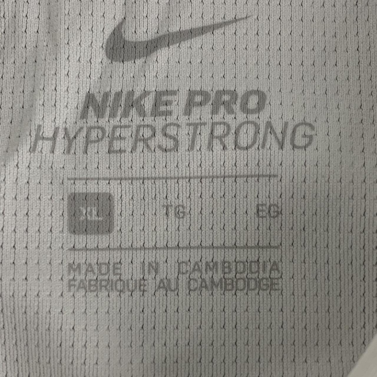 NWT $65 Nike Pro HyperStrong 4-Pad Football shirt.  - Depop