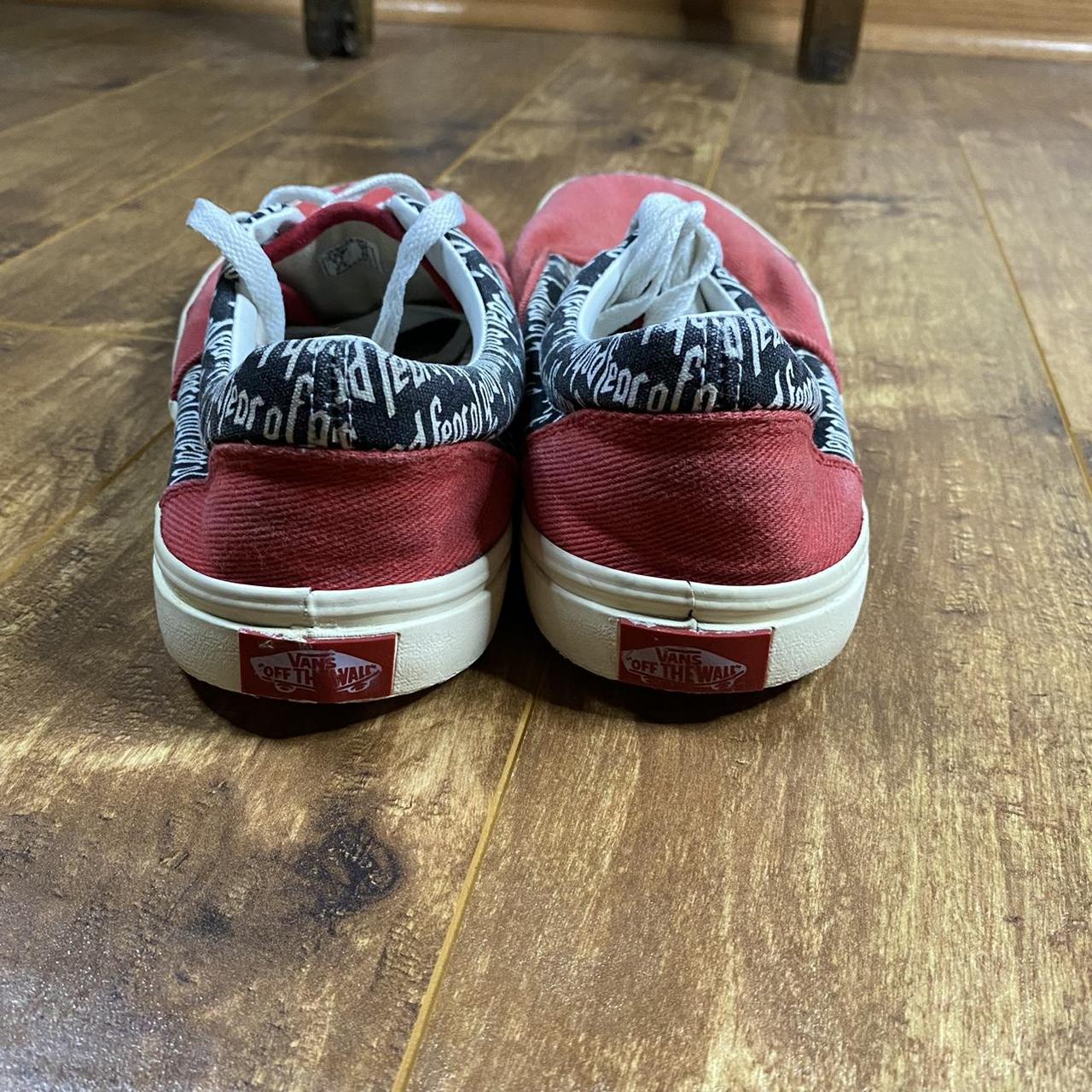 Fear of God Men's Red and White Trainers (4)