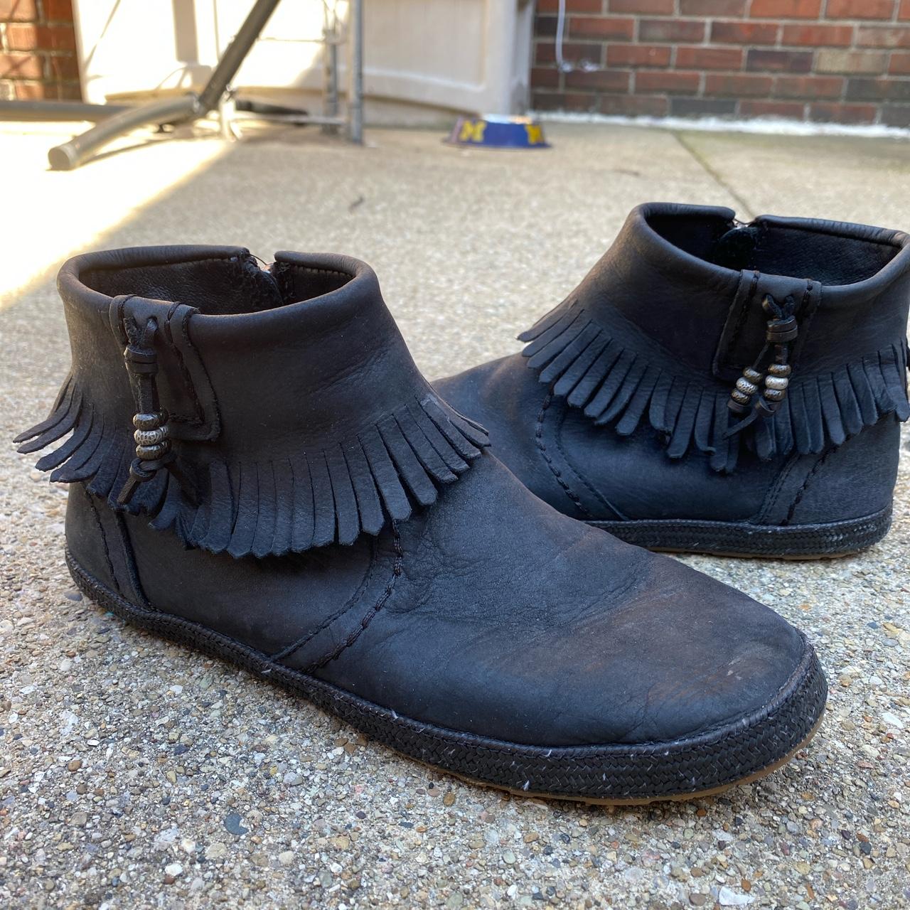 Womens fringe ugg on sale boots