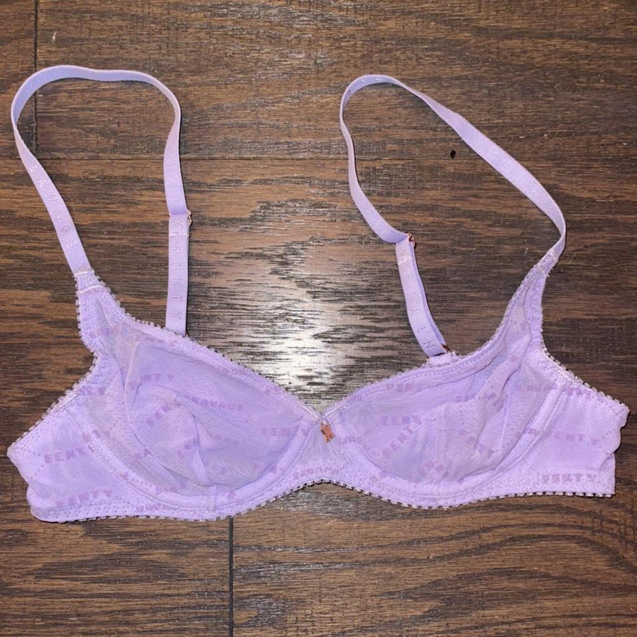 Gorgeous lavender savage x fenty bra! Never been... - Depop