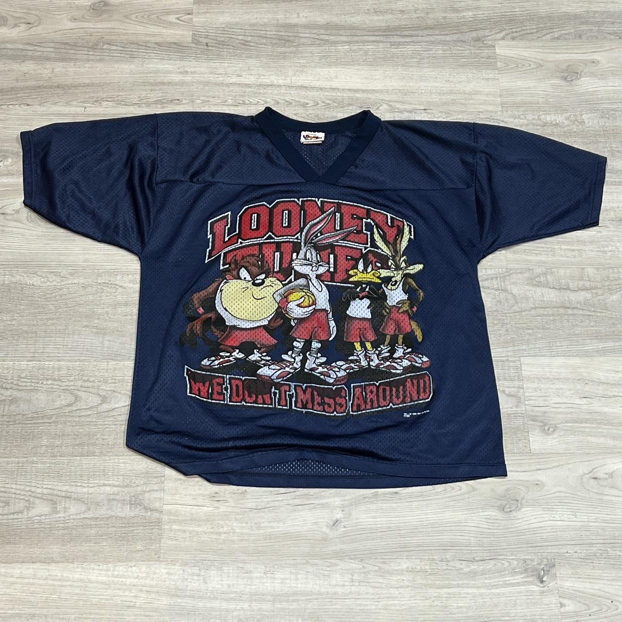 1996 Looney Tunes Warner Bros Basketball tee factory