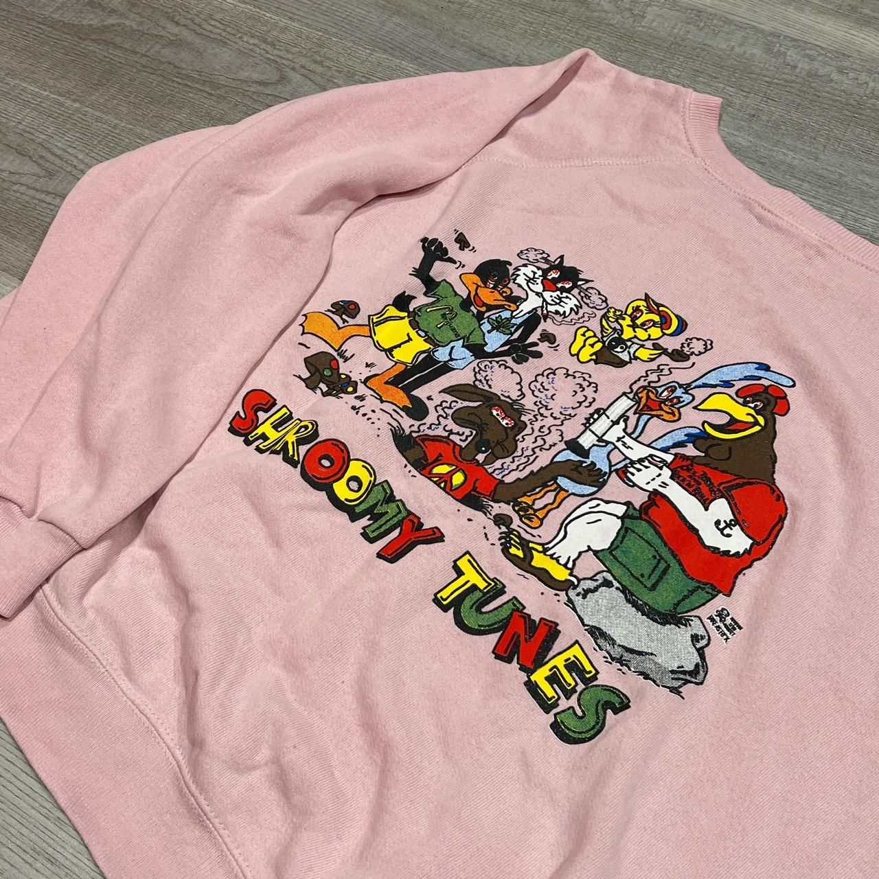 Vintage 1990s Shroomy Tunes Toke Up Doc Sweatshirt...