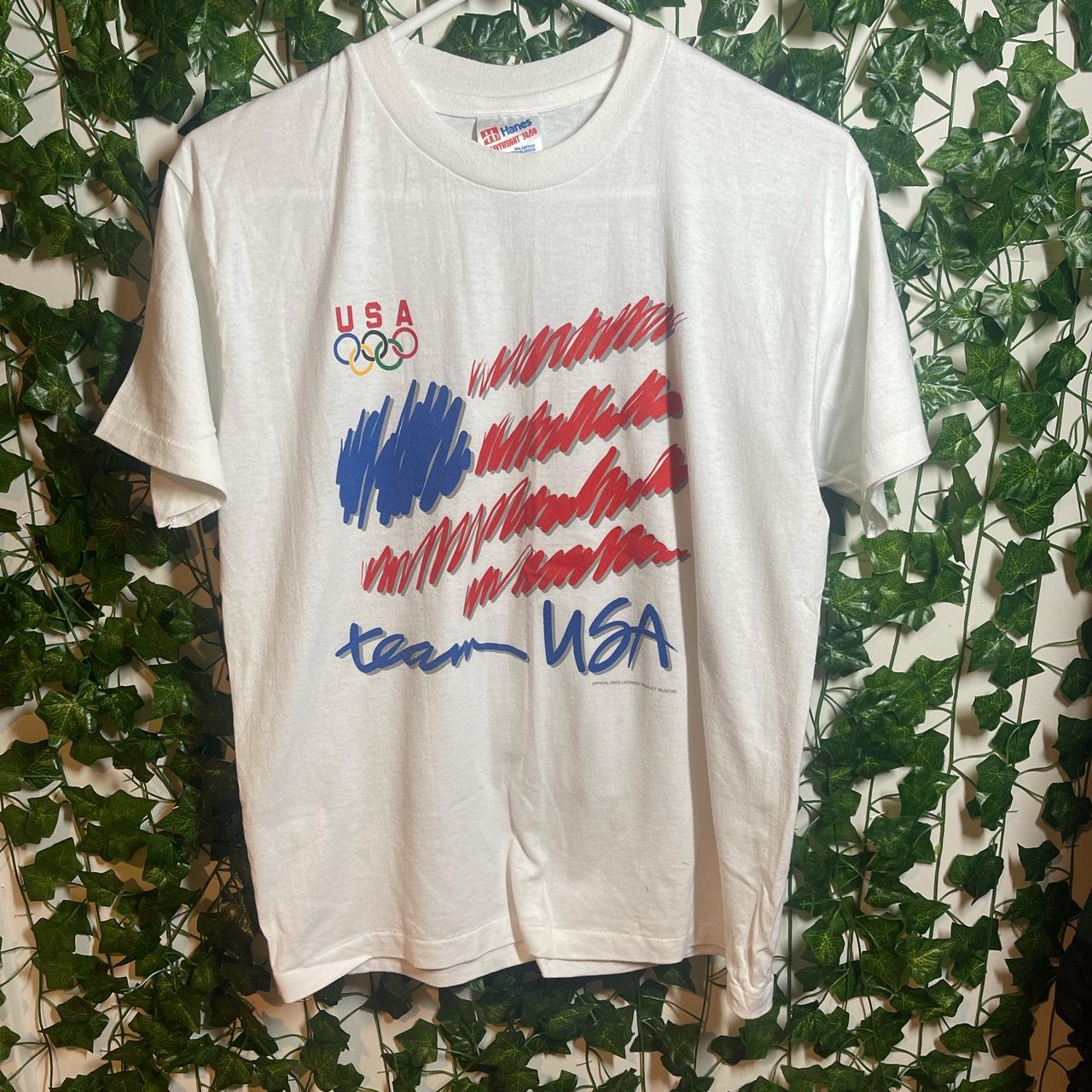 Vintage olympics t shirt