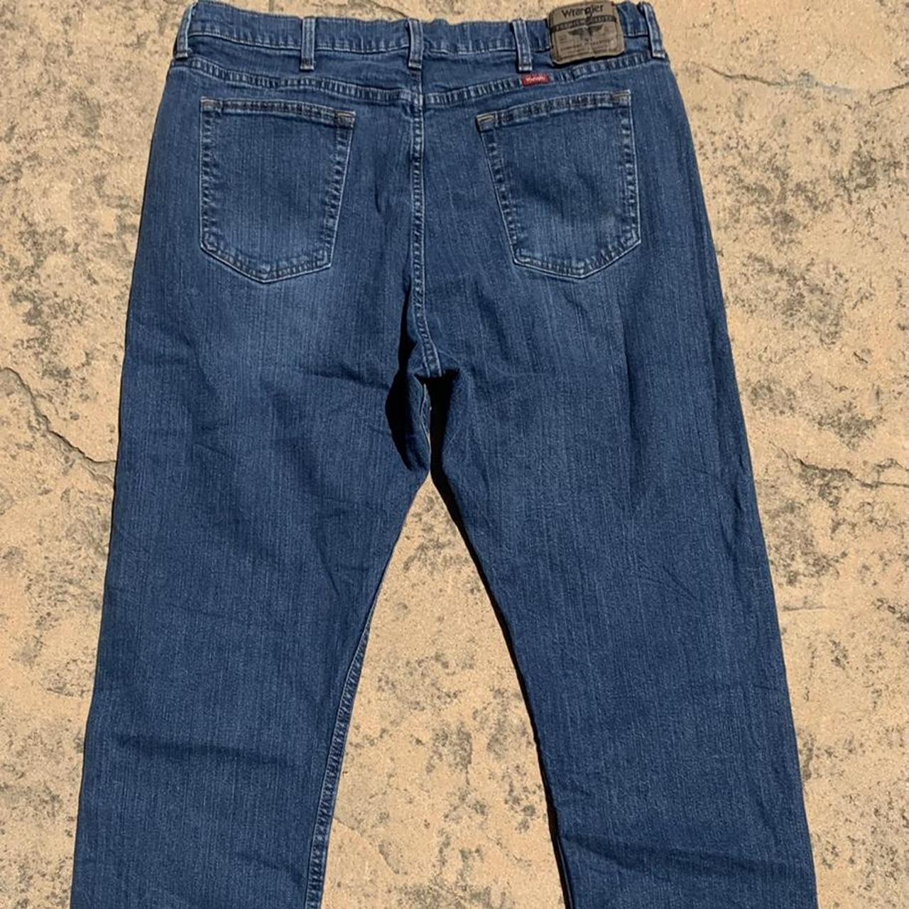 wrangler baggy denim