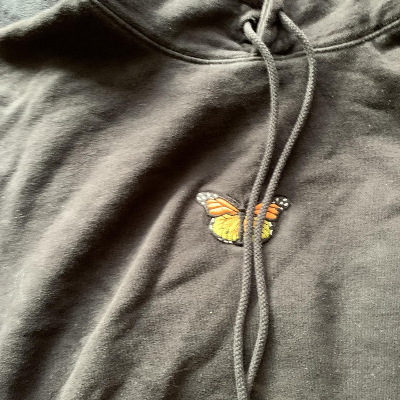 black butterfly moletom com capuz brandy melville