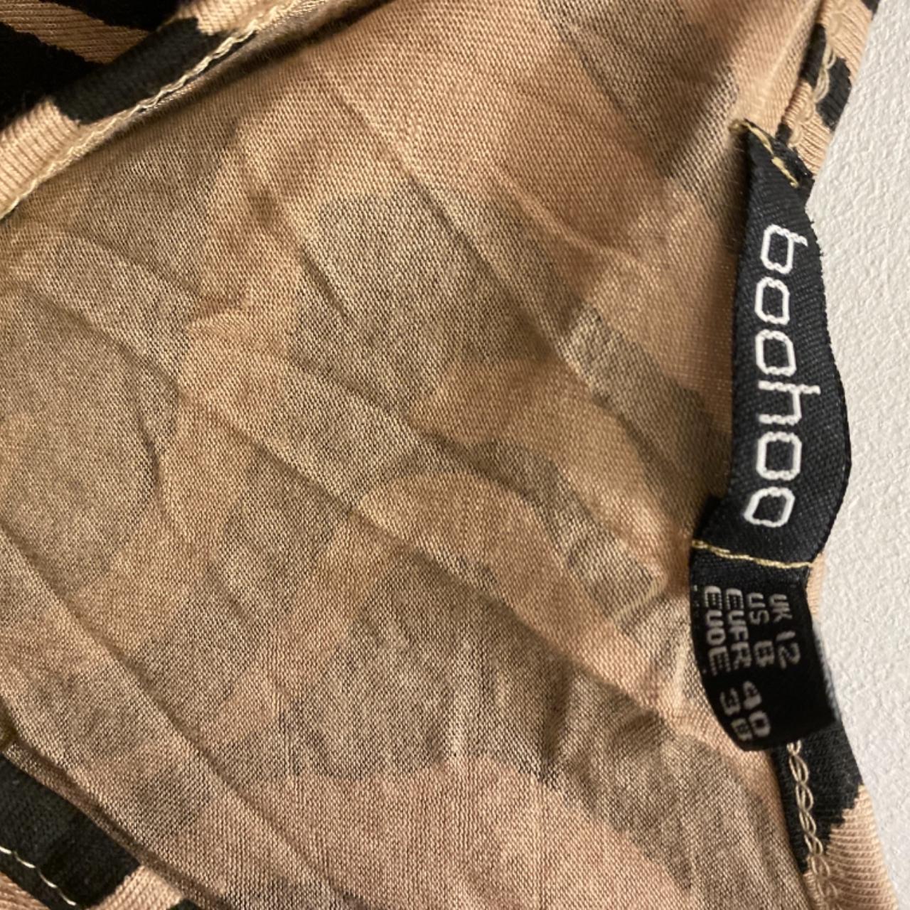 Boohoo Women's Brown Dress Depop