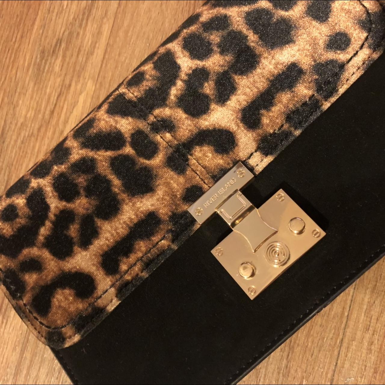 River Island| Leopard print cross body bag with... - Depop