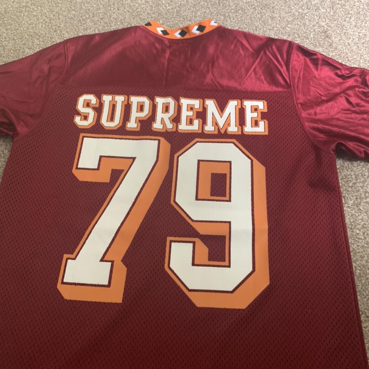 Supreme Supreme Soccer Jersey Brand New Quick - Depop