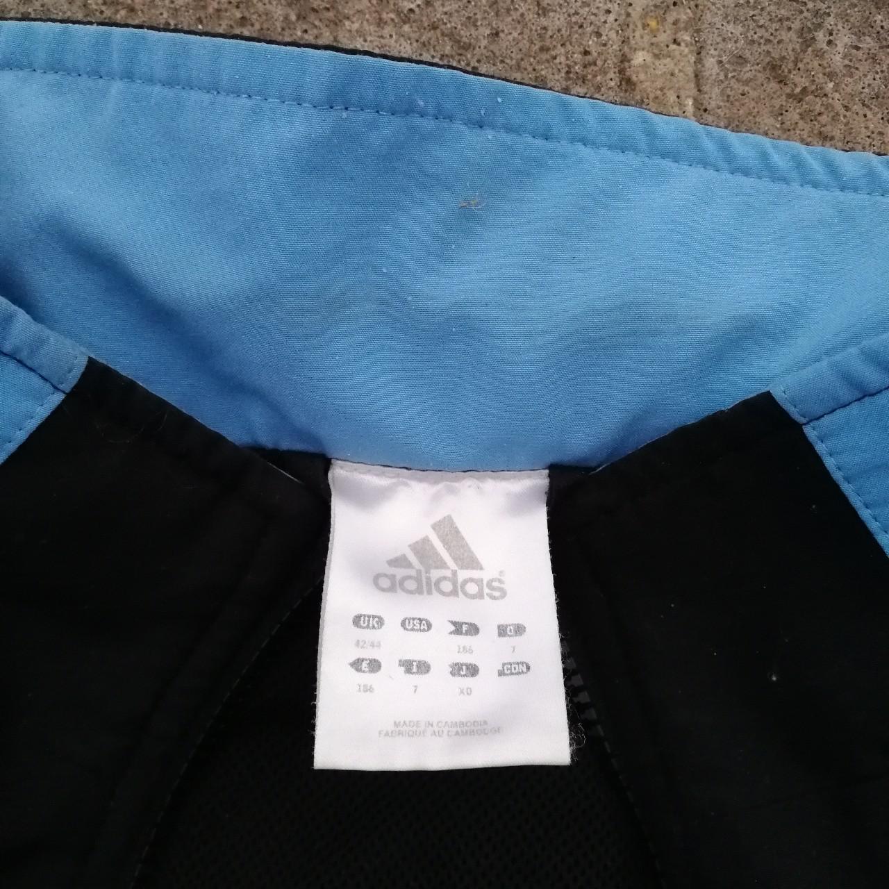 Adidas Authentic 3 Stripes zip up fastening... - Depop