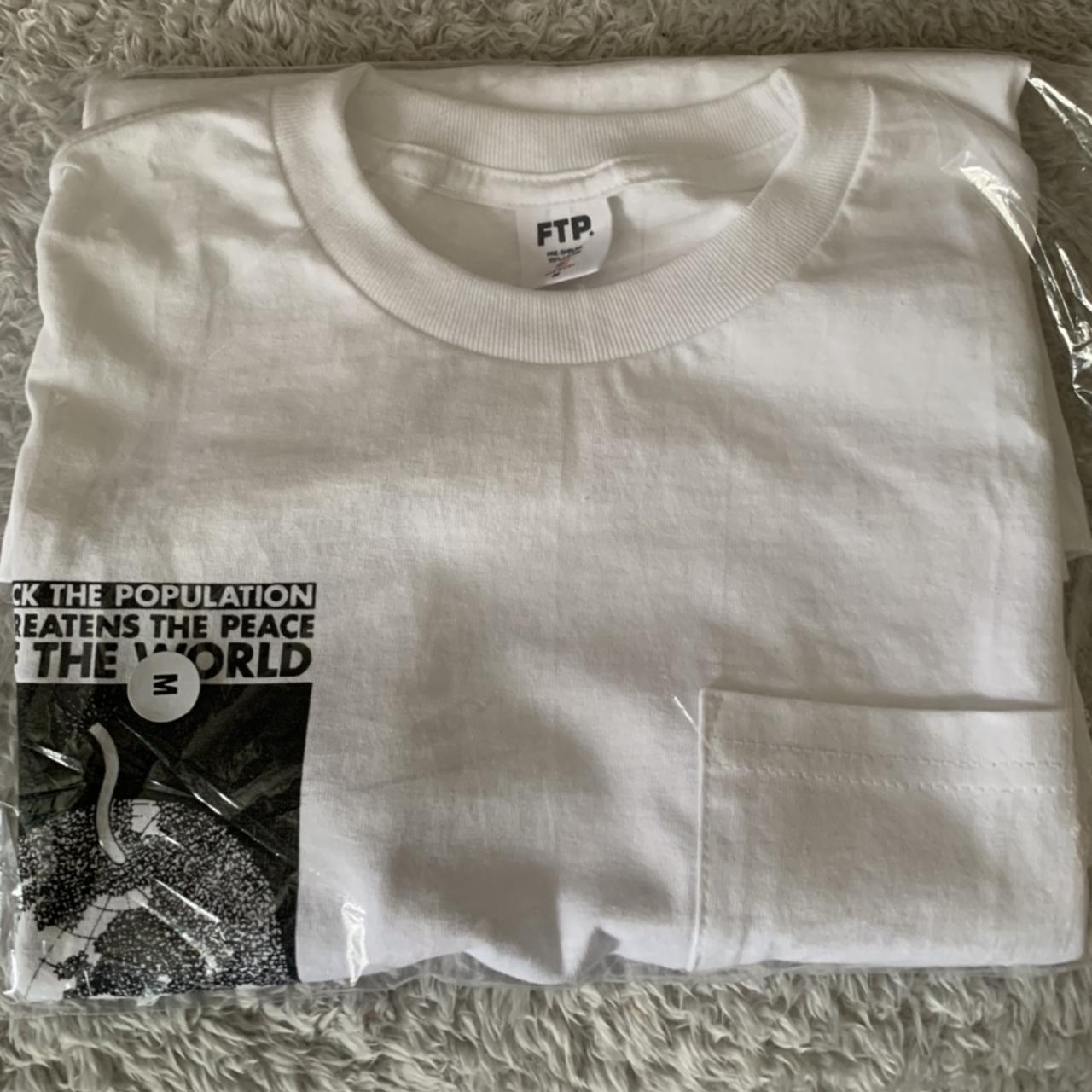 FTP World pocket tee White, Size M taken out of the...