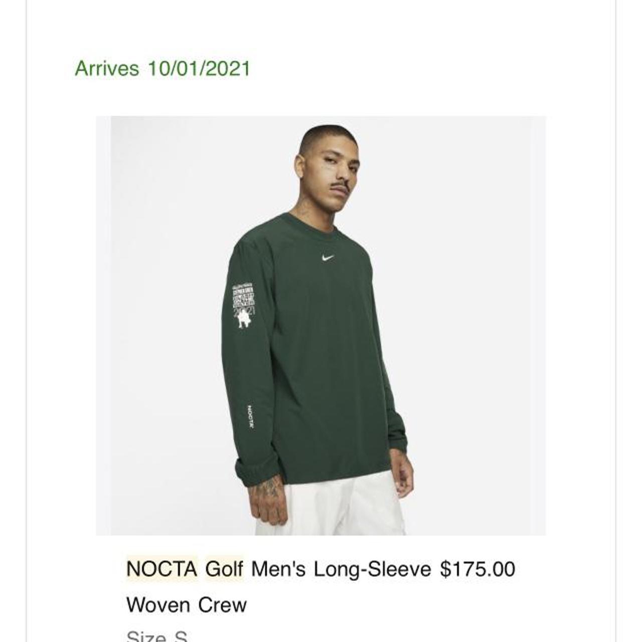 Nocta golf crewneck drake bought off SNKRS brand new... - Depop