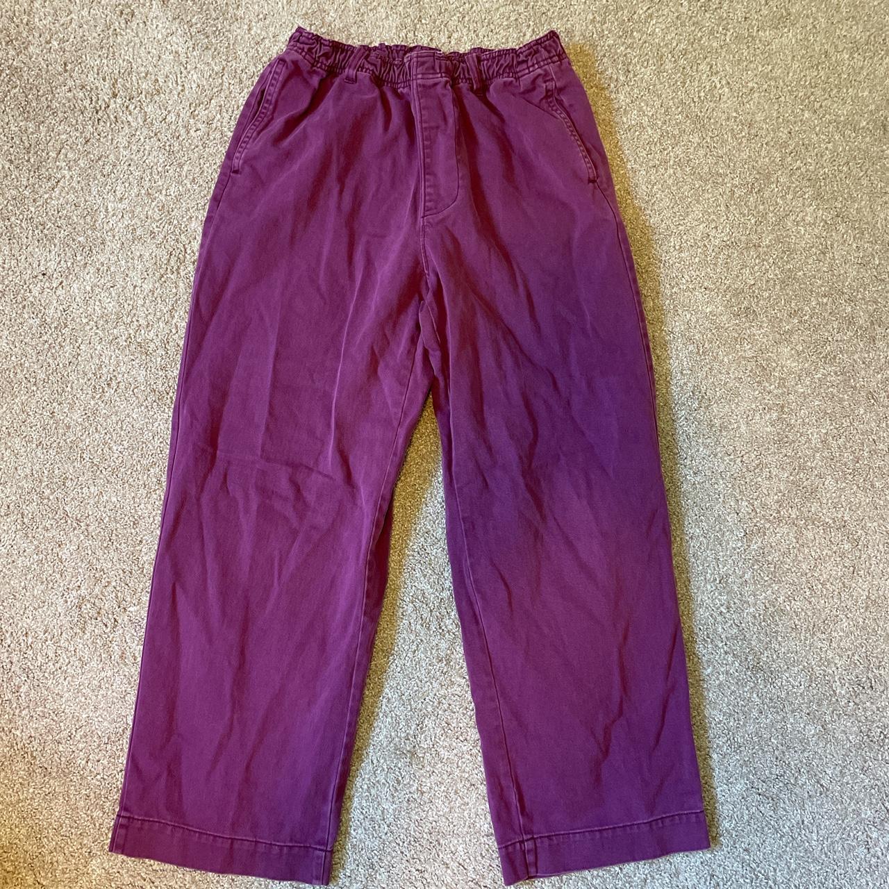Urban Outfitters Purple Baggy Pants These pants are... - Depop