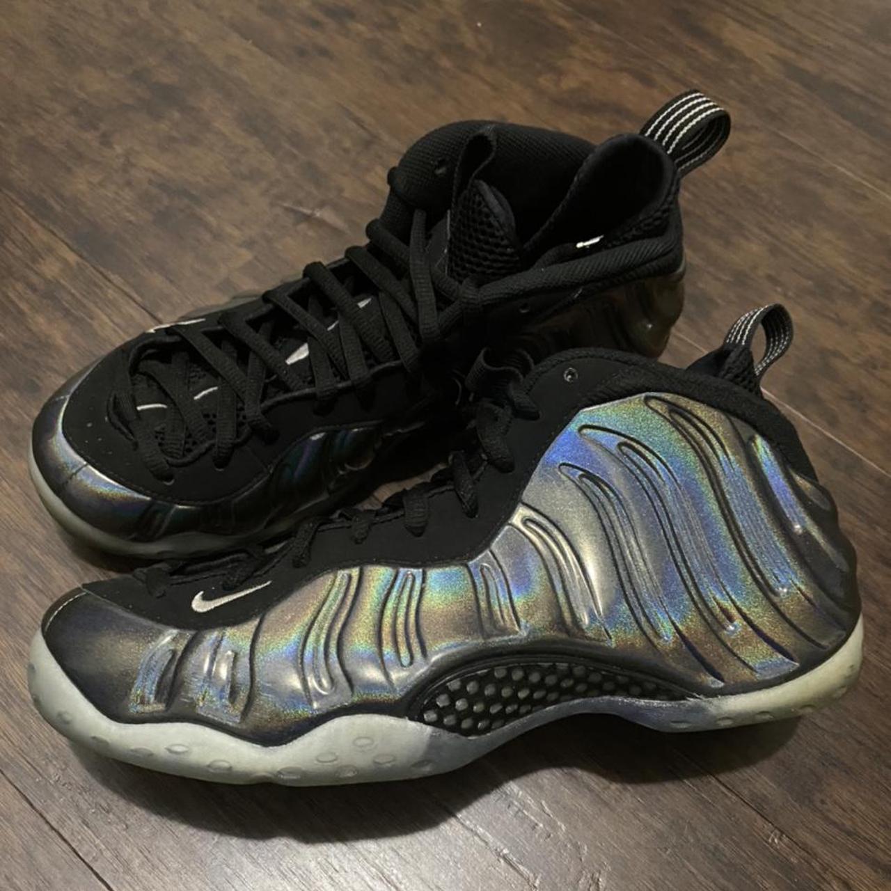 nike foamposite holographic