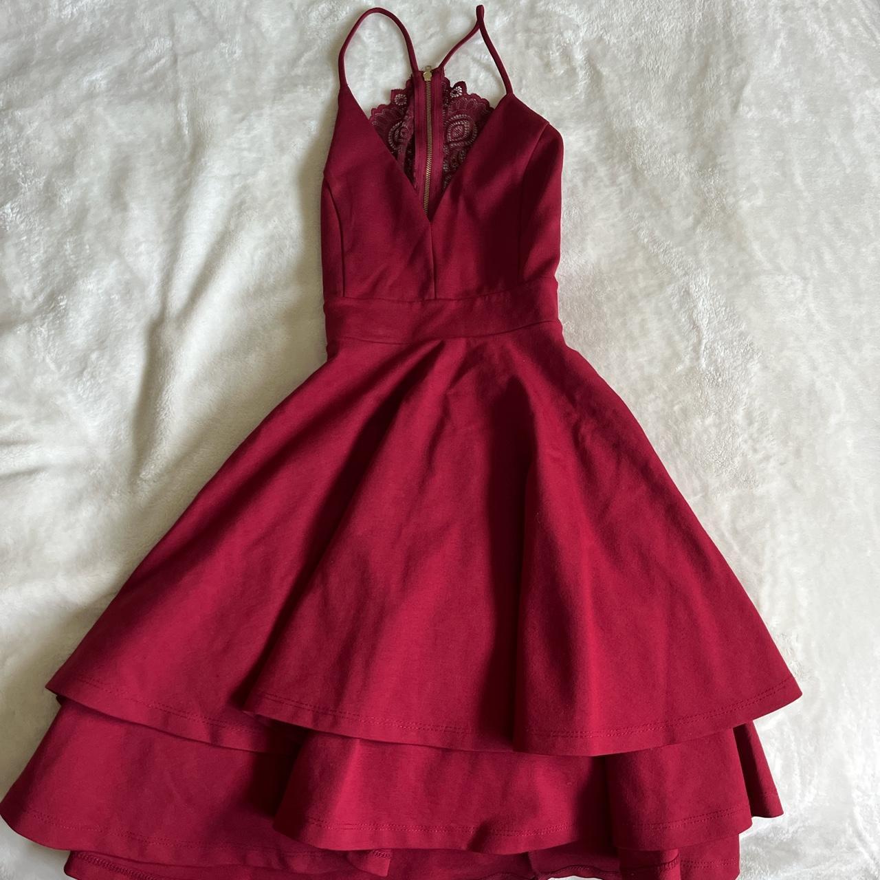 Beautiful red dress size xs from windsor! Only worn... Depop