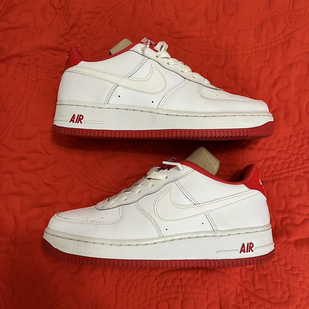 Buy Air Force 1 GS 'White University Red' - CD6915 101 - Red