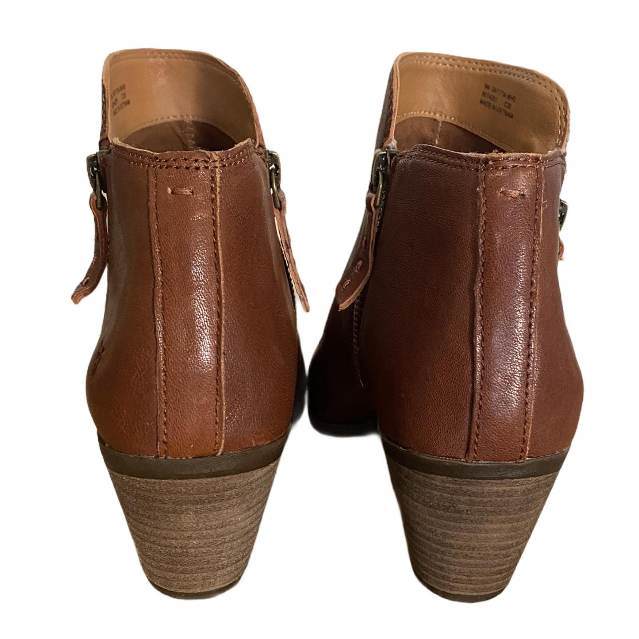 frye judith zip bootie whiskey