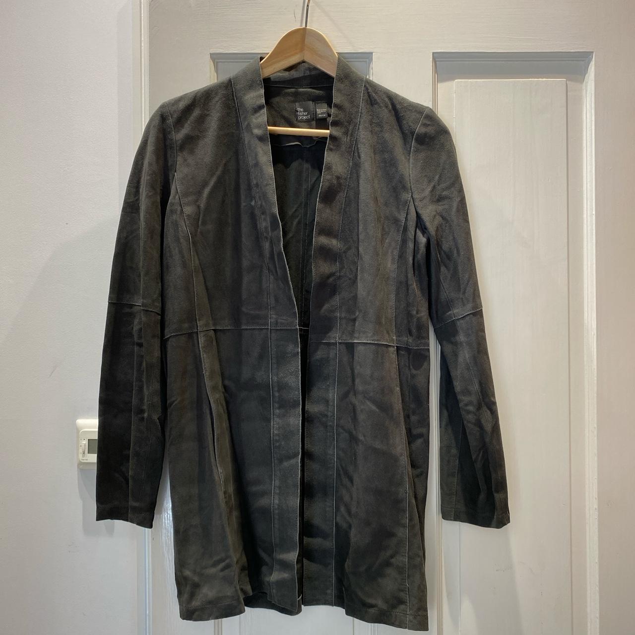 Eileen Fisher suede jacket Wore once Depop