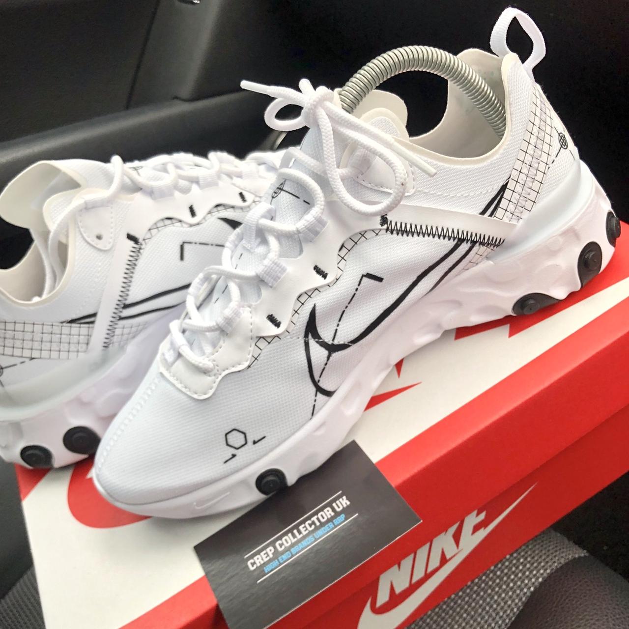 beige nike react element