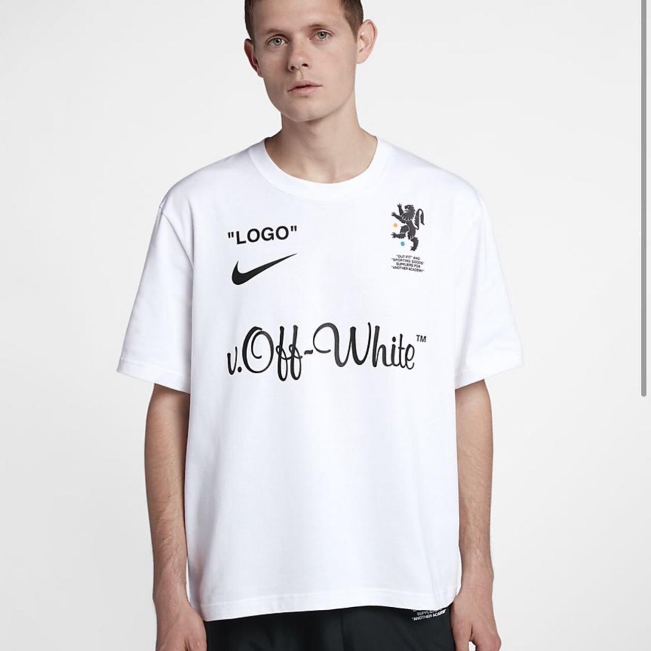 正規品 新品未使用タグ付き Off-White ロゴ TシャツワンピースMサイズ