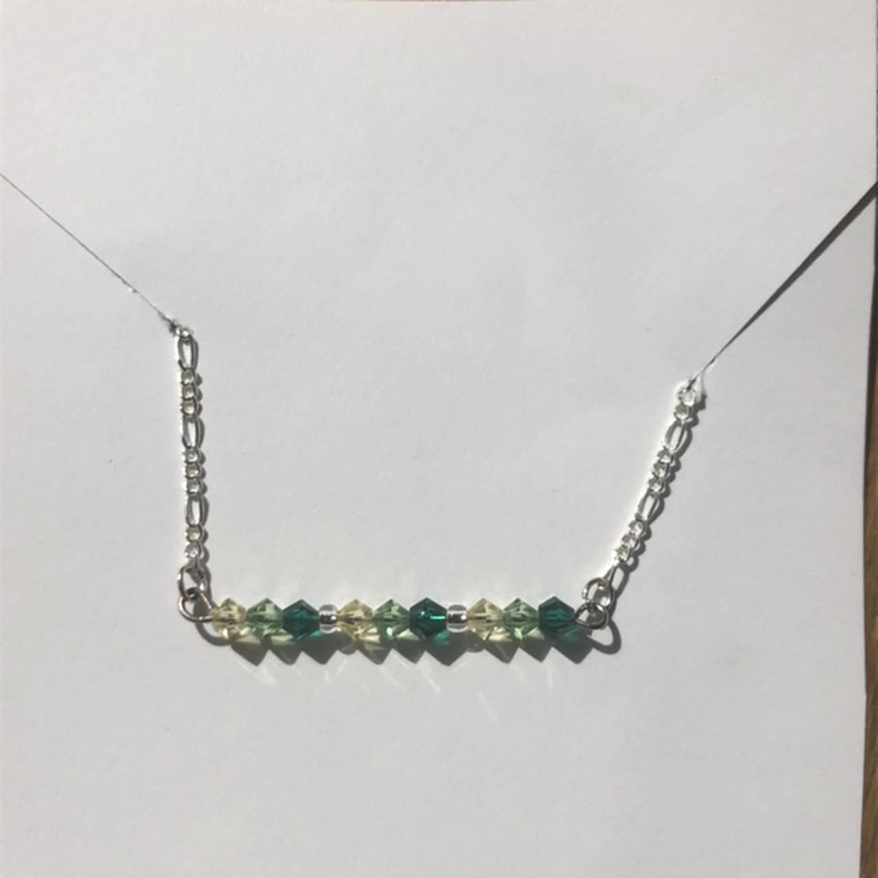 17 in Handmade 🤚 Swarovski 💎 Crystal 💎 Bar Depop - Main Image