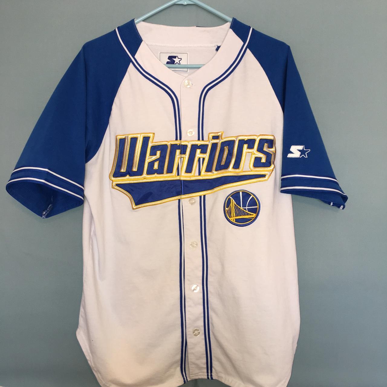 Warriors baseball clearance jersey