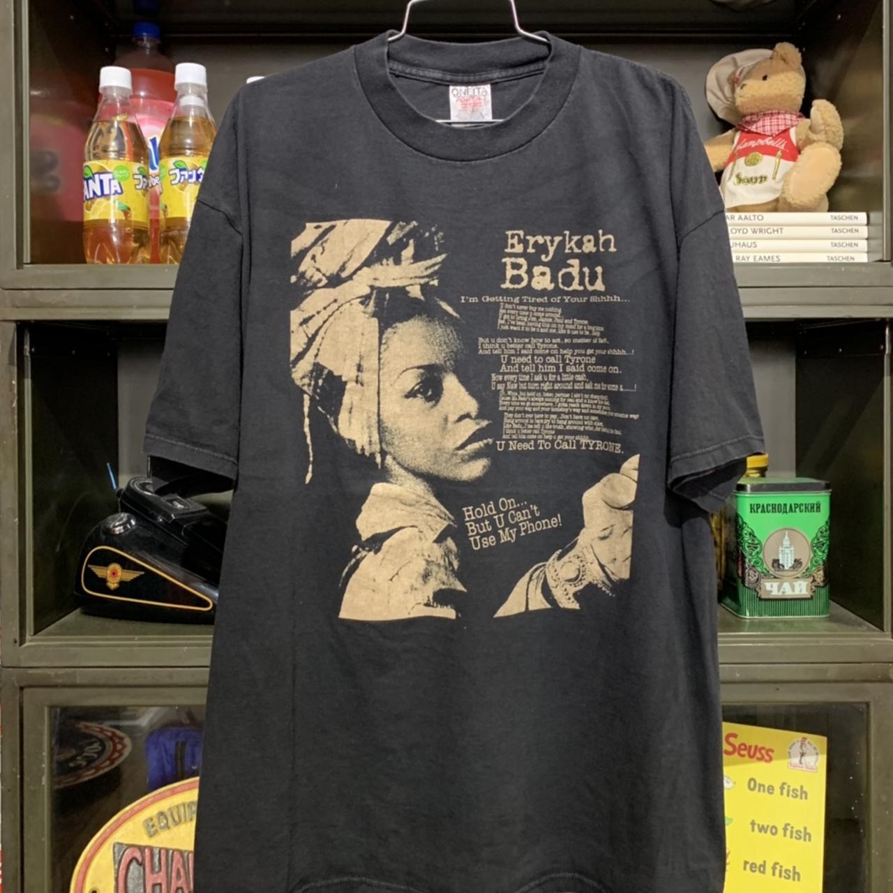 Rare Vintage 1990s Erykah Badu Tyrone Lyric Rap | Depop