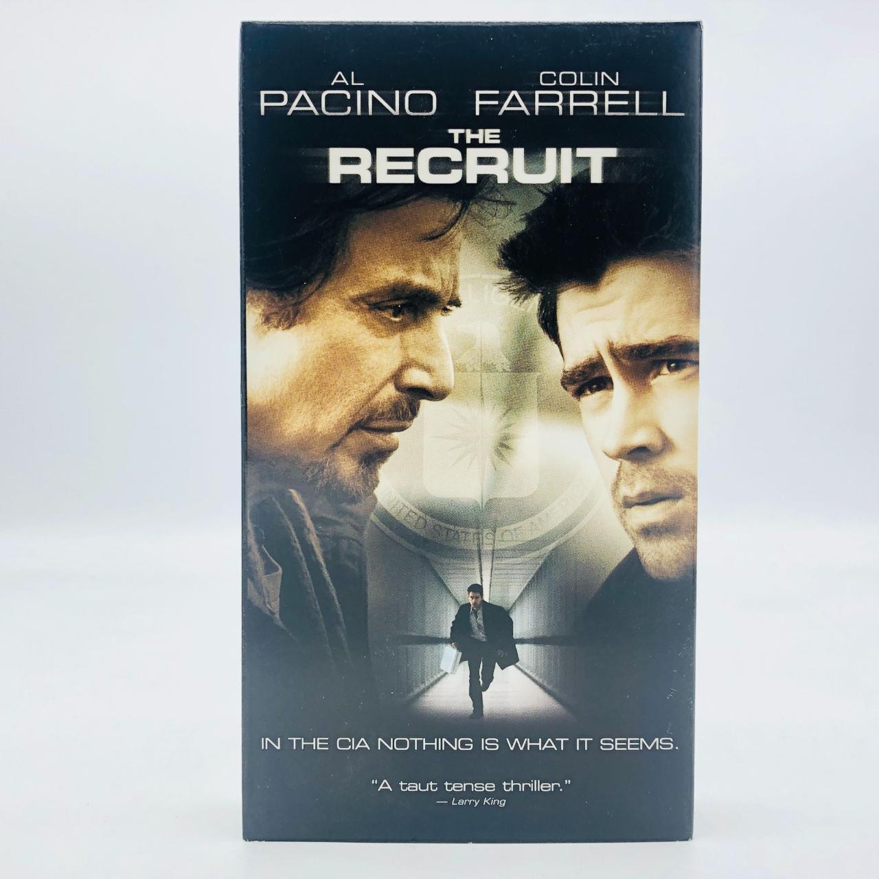 The Recruit, Al Pacino, Colin Farrell, 2003, VHS. In... - Depop