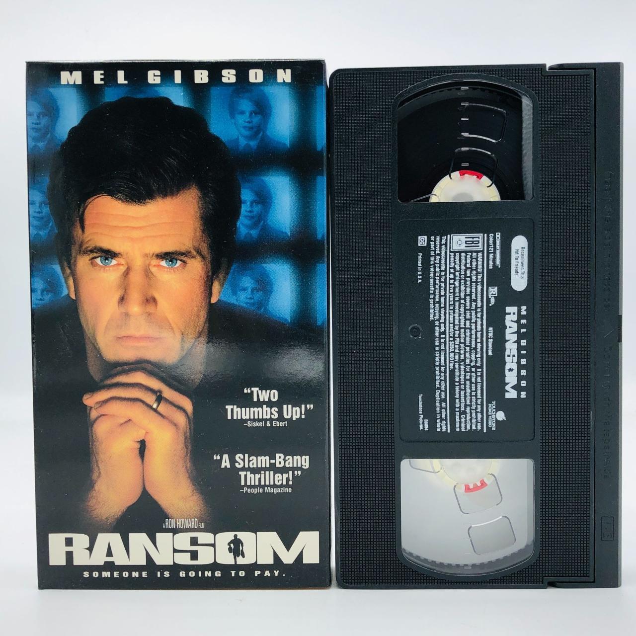 Ransom, Mel Gibson, Vhs. In Very Good Condition. - Depop