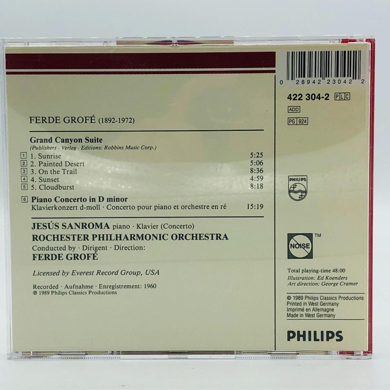 Grofe Conducts Grofe, Philips, 422 304-2, 1989, West... - Depop