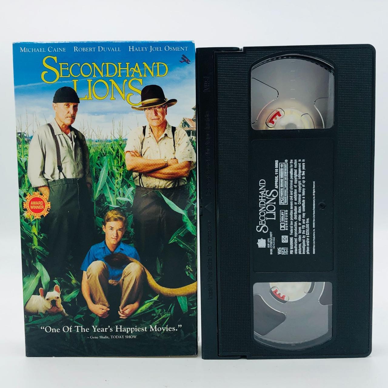 Secondhand Lions, VHS. In Very Good Condition. Ships... Depop