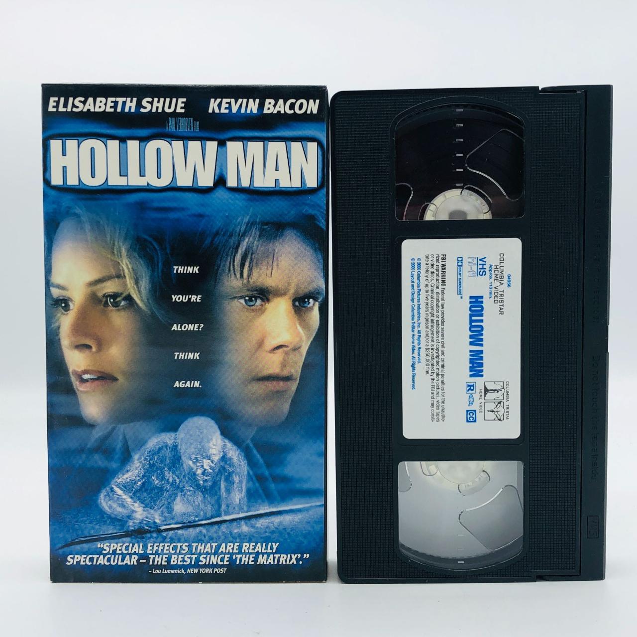 Hollow Man, Elisabeth Shue, Kevin Bacon, 2000, VHS.... - Depop