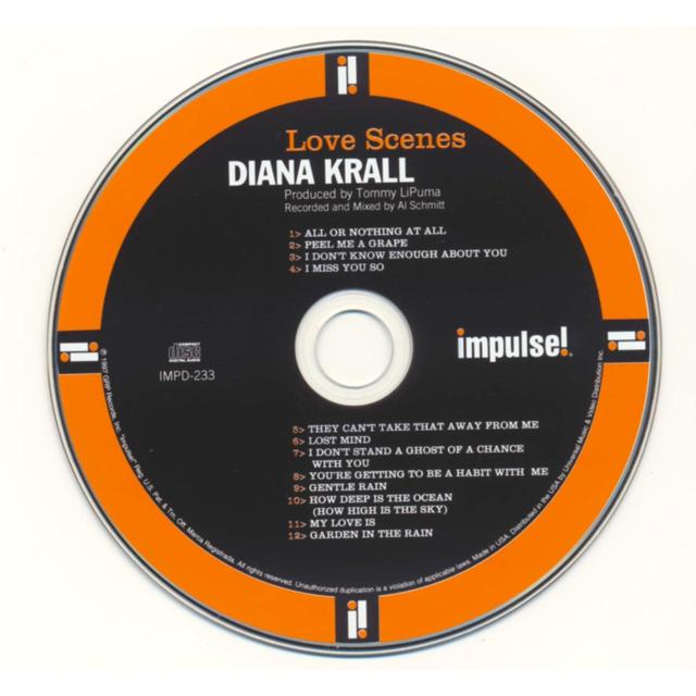 Love Scenes, Diana Krall, GRP Records / Impulse!... - Depop