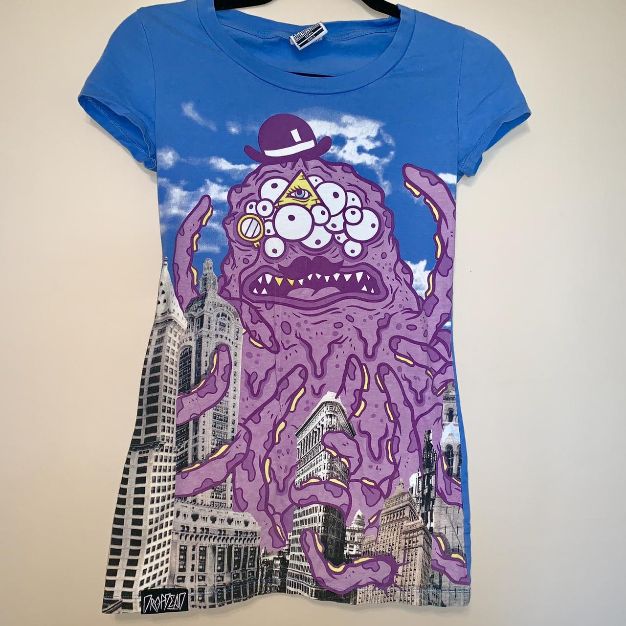 RARE Drop Dead Purple New York Monster T-shirt, It’s