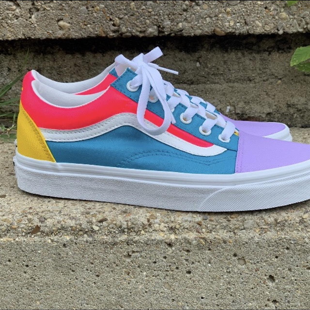 Custom Colorblock Old Skool Vans