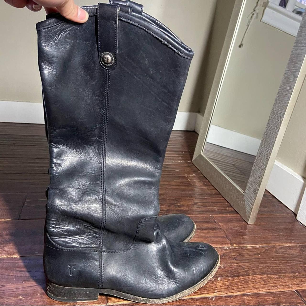 frye black boots 9.5