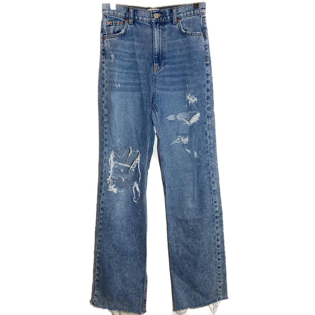 Zara THE ‘90S FULL LENGTH JEANS High Rise Wide Leg... Depop