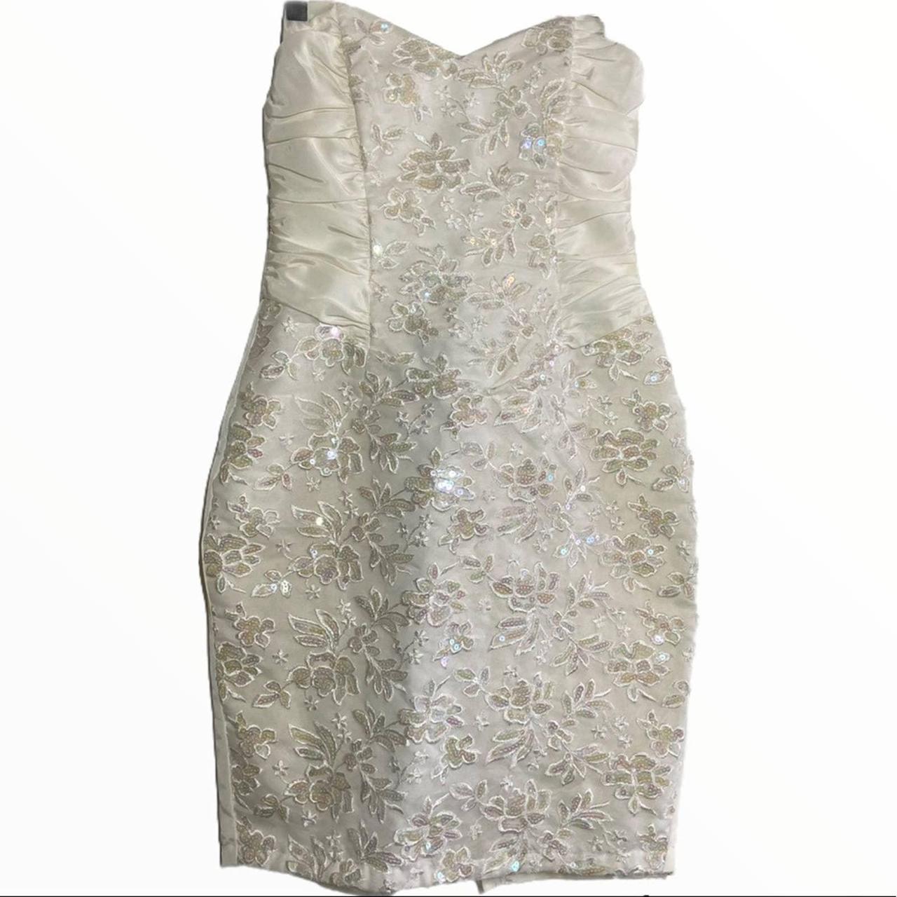 Product Image 1 - Gunne Sax Dress Strapless Sequin