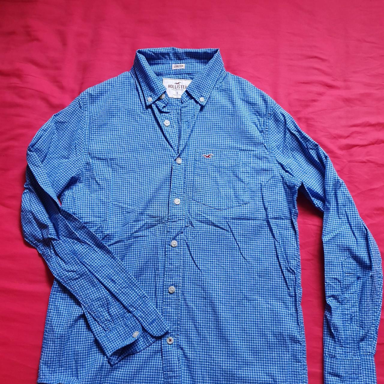 Hollister best sale poplin shirt