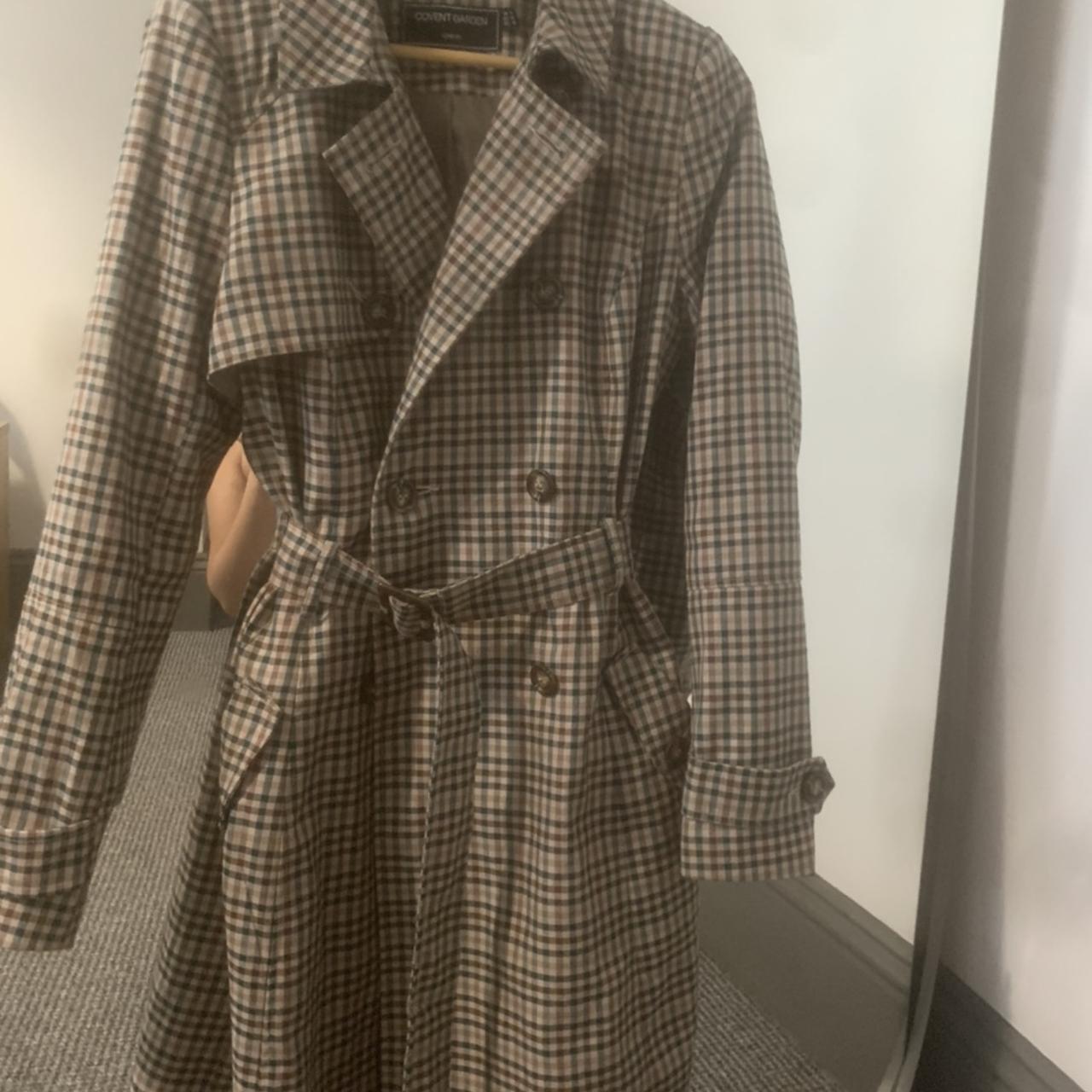 Convent garden trench coat