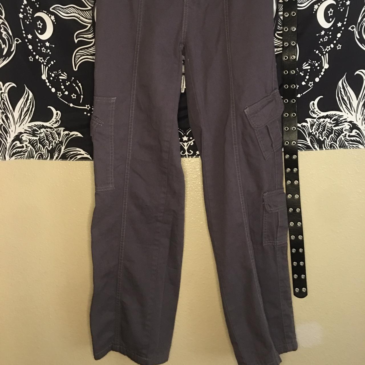 dark-grey-cargo-pants-with-elastic-waist-depop